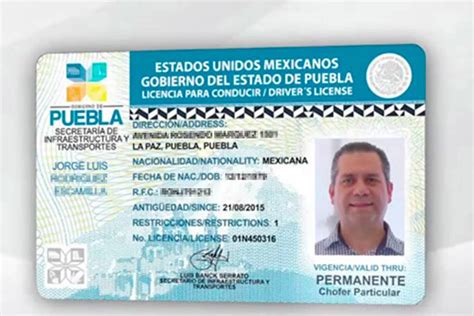 tipos de licencias de conducir puebla|Trámites y Servicios